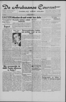 De Arubaanse Courant (22 April 1952), Aruba Drukkerij