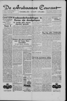 De Arubaanse Courant (25 April 1952), Aruba Drukkerij