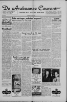 De Arubaanse Courant (21 Juni 1952), Aruba Drukkerij