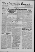 De Arubaanse Courant (4 September 1952), Aruba Drukkerij