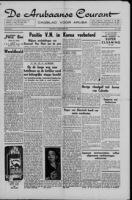 De Arubaanse Courant (6 September 1952), Aruba Drukkerij