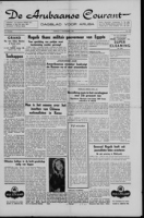 De Arubaanse Courant (9 September 1952), Aruba Drukkerij