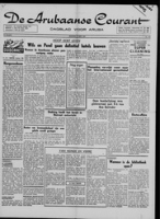 De Arubaanse Courant (17 September 1952), Aruba Drukkerij