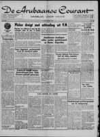 De Arubaanse Courant (23 September 1952), Aruba Drukkerij