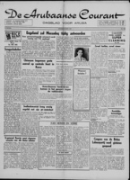 De Arubaanse Courant (30 September 1952), Aruba Drukkerij