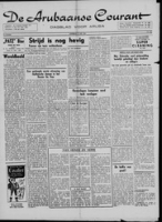De Arubaanse Courant (11 Oktober 1952), Aruba Drukkerij