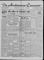 De Arubaanse Courant (15 Oktober 1952), Aruba Drukkerij