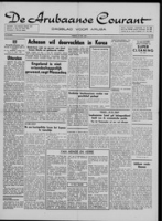De Arubaanse Courant (17 Oktober 1952), Aruba Drukkerij