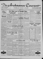 De Arubaanse Courant (21 Oktober 1952), Aruba Drukkerij