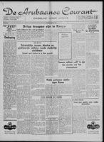De Arubaanse Courant (22 Oktober 1952), Aruba Drukkerij