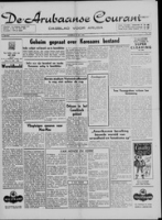 De Arubaanse Courant (25 Oktober 1952), Aruba Drukkerij