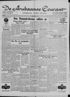 De Arubaanse Courant (28 Oktober 1952), Aruba Drukkerij