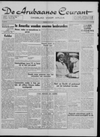 De Arubaanse Courant (29 Oktober 1952), Aruba Drukkerij