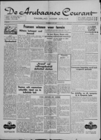 De Arubaanse Courant (30 Oktober 1952), Aruba Drukkerij