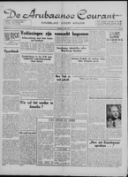 De Arubaanse Courant (4 November 1952), Aruba Drukkerij