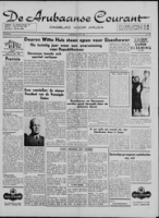 De Arubaanse Courant (5 November 1952), Aruba Drukkerij