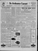 De Arubaanse Courant (7 November 1953), Aruba Drukkerij