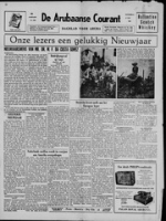 De Arubaanse Courant (31 December 1953), Aruba Drukkerij