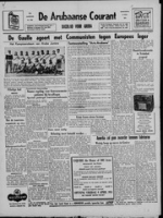 De Arubaanse Courant (8 April 1954), Aruba Drukkerij