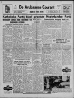 De Arubaanse Courant (22 April 1954), Aruba Drukkerij
