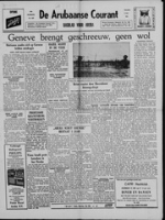 De Arubaanse Courant (14 Mei 1954), Aruba Drukkerij