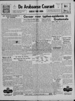 De Arubaanse Courant (12 Juli 1954), Aruba Drukkerij