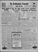 De Arubaanse Courant (22 Juli 1954), Aruba Drukkerij