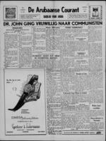 De Arubaanse Courant (24 Juli 1954), Aruba Drukkerij