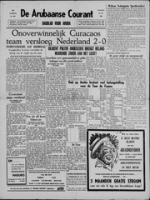 De Arubaanse Courant (26 Juli 1954), Aruba Drukkerij