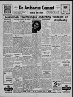De Arubaanse Courant (14 Augustus 1954), Aruba Drukkerij