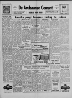 De Arubaanse Courant (21 Augustus 1954), Aruba Drukkerij