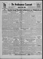 De Arubaanse Courant (7 September 1954), Aruba Drukkerij