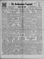De Arubaanse Courant (15 September 1954), Aruba Drukkerij