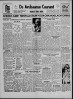 De Arubaanse Courant (18 Oktober 1954), Aruba Drukkerij