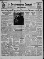 De Arubaanse Courant (27 Oktober 1954), Aruba Drukkerij