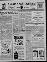 Arubaanse Courant (3 November 1956), Aruba Drukkerij
