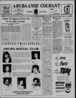 Arubaanse Courant (20 Januari 1958), Aruba Drukkerij