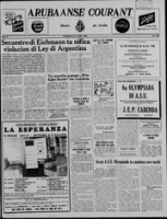Arubaanse Courant (24 Juni 1960), Aruba Drukkerij