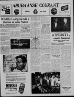 Arubaanse Courant (7 November 1960), Aruba Drukkerij