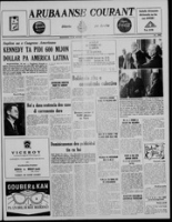 Arubaanse Courant (15 Maart 1961), Aruba Drukkerij