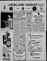 Arubaanse Courant (27 Mei 1961), Aruba Drukkerij