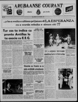 Arubaanse Courant (27 Oktober 1961), Aruba Drukkerij