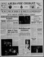 Arubaanse Courant (7 Augustus 1962), Aruba Drukkerij