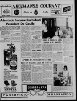 Arubaanse Courant (24 Augustus 1962), Aruba Drukkerij