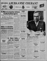 Arubaanse Courant (12 September 1962), Aruba Drukkerij