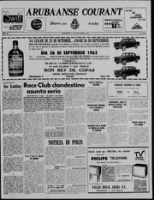 Arubaanse Courant (11 September 1963), Aruba Drukkerij