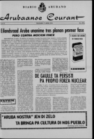 Arubaanse Courant (18 April 1964), Aruba Drukkerij