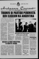Arubaanse Courant (16 Maart 1965), Aruba Drukkerij