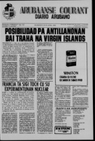 Arubaanse Courant (22 April 1966), Aruba Drukkerij