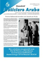 Noticiero Aruba (2005, nr. 01), Gabinete di Minister Plenipotenciario di Aruba